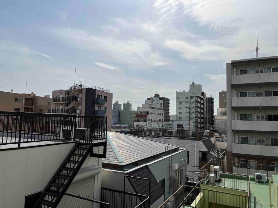 東京都403 Oshiage Sta 3Mins Walk! Wi-Fi & Elevator 4Pax公寓 外观 照片